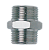 Переходник с двусторонней наружной резьбой 1/4" Abac 8973005810